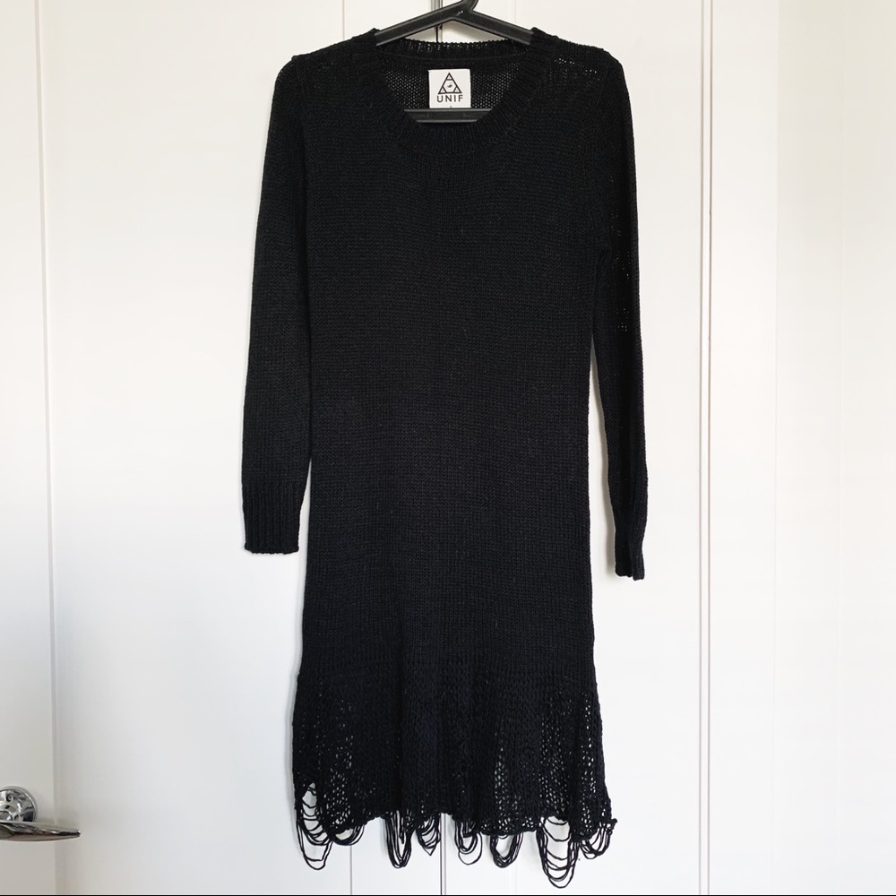 UNIF Knit Sweater Dress